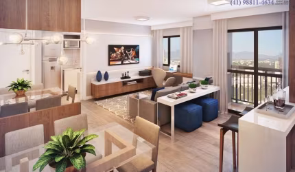 Apartamento com 2 quartos à venda na Rua Monsenhor Ivo Zanlorenzi, 5145, Cidade Industrial, Curitiba, 44 m2 por R$ 511.000