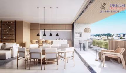 Apartamento com 3 quartos à venda na Rua Eça de Queiroz, 1178, Ahú, Curitiba, 105 m2 por R$ 1.482.000