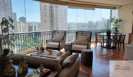 Cobertura Duplex, Mobiliada, 4 suítes 3 vagas piscina churrasqueira, Morumbi