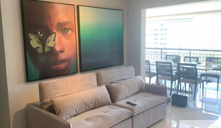 Apartamento,  mobiliado 3 dormitórios 2 suítes, 2 vagas no Morumbi