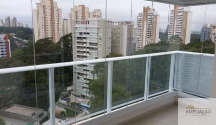 Apartamento 1 dormitorio1 vaga, varanda, no Morumbi