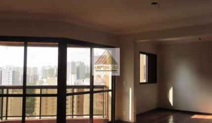 Apartamento com 140m2, 4 dormitorios sendo 3 suites, 2 vagas no Morumbi