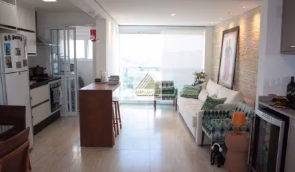 Apartamento com 1 quarto para alugar na Rua Professor José Leite e Oiticica, 434, Vila Gertrudes, São Paulo, 68 m2 por R$ 6.500