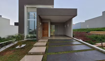 Casa em condomínio fechado com 3 quartos à venda na Rua Senhorinha Ferreira de Souza, Heimtal, Londrina por R$ 585.000