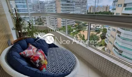 Apartamento espaçoso com 4 quartos, varanda gourmet e vista panorâmica incrível