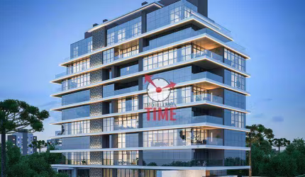 Apartamento com 3 dormitórios à venda, 190 m² por R$ 2.810.016,64 - Cabral - Curitiba/PR