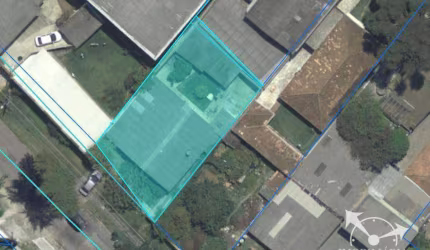 Terreno à venda, 405 m² por R$ 557.000,00 - Tingui - Curitiba/PR