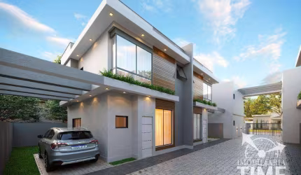 Sobrado com 3 dormitórios à venda, 92 m² por R$ 699.000,00 - Boa Vista - Curitiba/PR