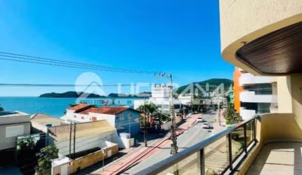 Apartamento com 03 dormitórios, garagem coberta, Wi-Fi e vista para o mar