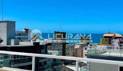 Cobertura duplex com  vista mar com 03 quartos na praia do centro de Bombinhas