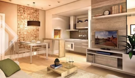 Apartamento com 2 quartos à venda na Avenida João Ferreira Jardim, 368, Rubem Berta, Porto Alegre, 64 m2 por R$ 180.000