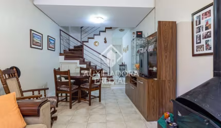 Casa em condomínio fechado com 3 quartos à venda na Avenida Arnaldo Bohrer, 184, Teresópolis, Porto Alegre, 107 m2 por R$ 590.000