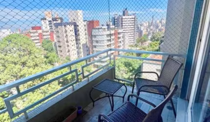 Apartamento com 3 quartos à venda na Avenida Palmeira, 365, Petrópolis, Porto Alegre, 144 m2 por R$ 890.000