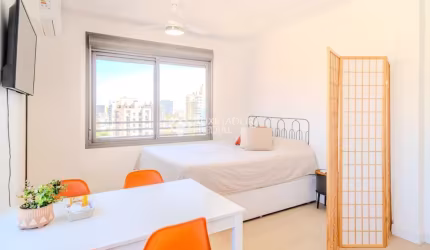 Apartamento com 1 quarto à venda na Avenida João Pessoa, 731, Centro Histórico, Porto Alegre, 30 m2 por R$ 370.000