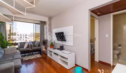 Cobertura com 2 quartos à venda na Rua Mucio Teixeira, 134, Menino Deus, Porto Alegre, 97 m2 por R$ 480.000