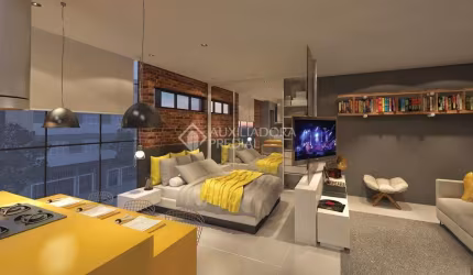 Apartamento com 1 quarto à venda na Rua General Lima e Silva, 1608, Centro Histórico, Porto Alegre, 35 m2 por R$ 468.035