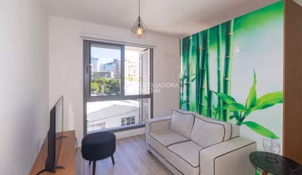 Apartamento com 1 quarto para alugar na Rua General Lima e Silva, 570, Centro Histórico, Porto Alegre, 47 m2 por R$ 3.350