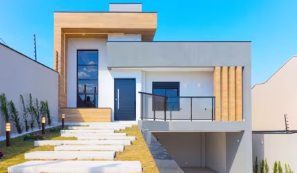 Casa com 4 quartos à venda no Nações, Fazenda Rio Grande , 223 m2 por R$ 1.499.000