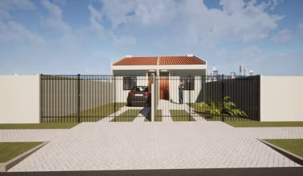 Casa com 2 quartos à venda no Tatuquara, Curitiba , 42 m2 por R$ 230.000