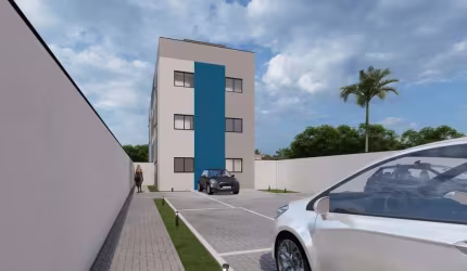 Apartamento com 1 quarto à venda na Rua Terezina, 825, Cajuru, Curitiba, 33 m2 por R$ 179.000