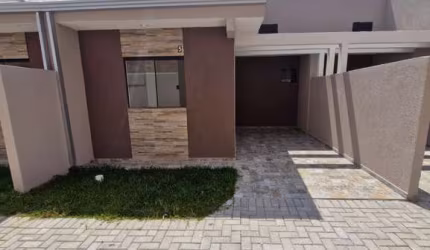 Casa em condomínio fechado com 2 quartos à venda no Tatuquara, Curitiba  por R$ 235.000