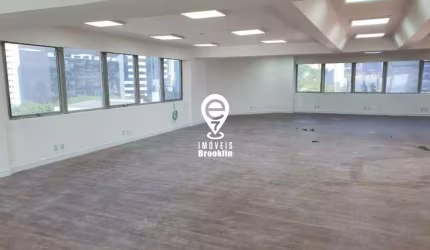 Conjunto Comercial de 204m 3 banheiros 4 vagas a 7min da estação Berrini