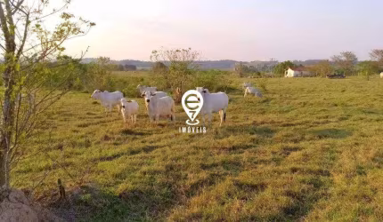 Terreno com 10 alqueires ou 250.000 m2, em área rural, pronto para construção de condomínio ou loteamento!