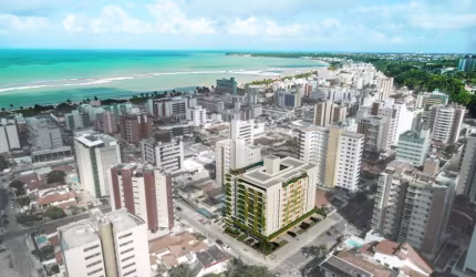 Apartamento na Planta para Venda em João Pessoa, cabo branco, 2 dormitórios, 1 suíte, 1 banheiro