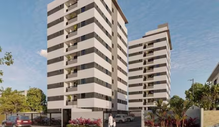 Apartamento na Planta para Venda em João Pessoa, Jardim Cidade Universitária, 2 dormitórios, 1 suíte, 1 banheiro, 1 vaga