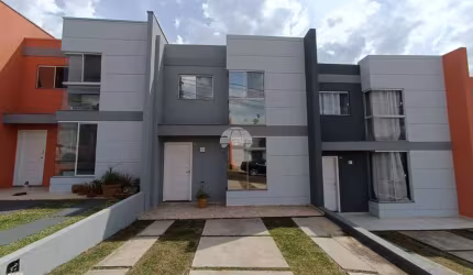 Casa em condomínio fechado com 3 quartos à venda na Rua Sílvia Machado de Souza, 144, Estrela, Ponta Grossa, 72 m2 por R$ 381.600