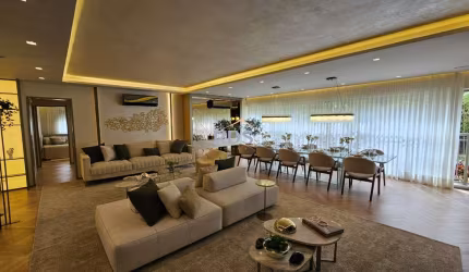Apartamento de 145m² com 2 vagas para entregar em 01/10/2028