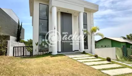 Casa de condomínio 4/4 nascente à venda no Alphaville Litoral Norte 2