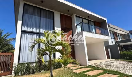 Casa 4/4 para locação no Alphaville Litoral Norte 1