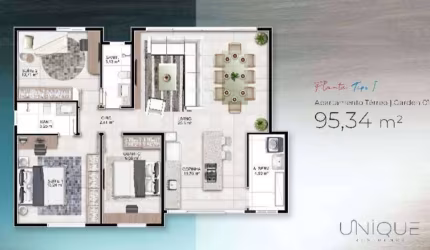 Apartamento 3/4 à venda na Avenida Priscila Dutra