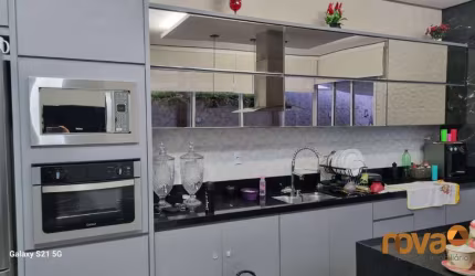 Casa em condomínio fechado com 3 quartos à venda na Agostinho Machado de Miranda - Res. Araguaia, 1, Parqville Pinheiros, Aparecida de Goiânia por R$ 1.290.000
