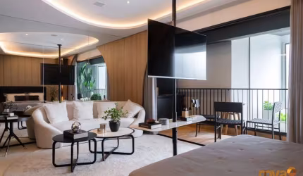 Flat com 1 quarto à venda na Avenida Castelo Branco, 344, Setor Bueno, Goiânia por R$ 650.000