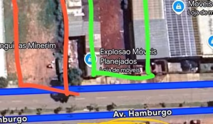 Terreno à venda na Avenida Hamburgo, 100, Jardim Novo Mundo, Goiânia por R$ 450.000