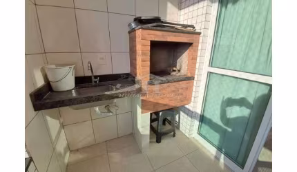 APARTAMENTO  01 DORMITÓRIO COM SUITE E VARANDA GOURMET CAIÇARA