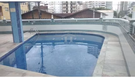 Apartamento 02 dormitorios com uma suite ,Com Piscina,Vila Caiçara Praia Grande -SP