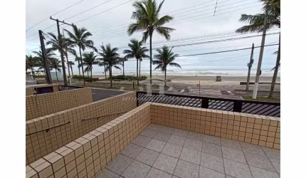 apartamento mobilado frente mar Jardim Real praia grande -SP