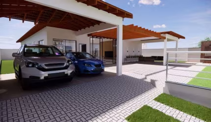 Lote BRAUNAS - TREVO C PROJETO CASA C PISCINA 1000 M2 ACEITA FINANCIAMENTO - ESTUDA TROCA