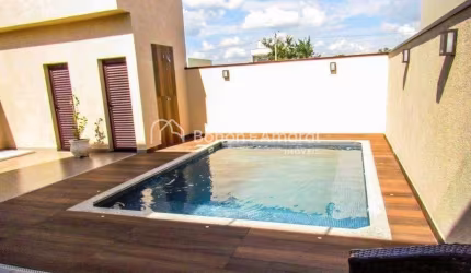 Casa em condomínio fechado com 3 quartos à venda na Jos Puccinelli, 1240, Cascata, Paulínia, 262 m2 por R$ 1.349.000