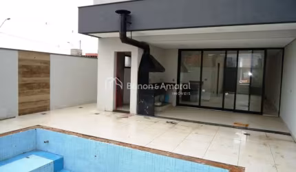 Casa à venda em condomínio em Paulínia, sobrado, Área gourmet, integrada com a cozinha. 03 suítes Escritório, Banheiro, piscina, Pontos de ar condicionado nas 3 suítes. Boiler funcionando Infra estrut
