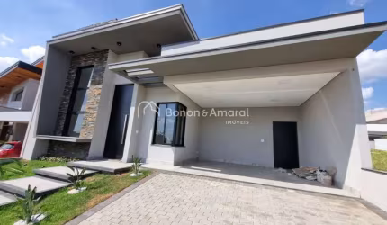 Casa térrea com 3 suítes no Condomínio La Dolce Vitta, Paulinia