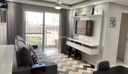 Apartamento com 2 quartos à venda na Rua Vitalino Ferro, 850, Santa Terezinha, Paulínia, 67 m2 por R$ 530.000