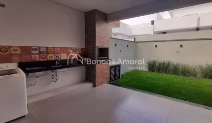 Casa em condomínio fechado com 3 quartos à venda na Avenida Luiz Greco, 500, Vila Monte Alegre, Paulínia, 133 m2 por R$ 950.000