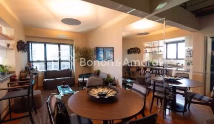 Cobertura à venda com 110 m² e 2 quartos, no Cambuí em Campinas/SP