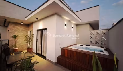 Casa em condomínio fechado com 3 quartos à venda na Jos Alvaro Delmonde, 100, Jardim Okinawa, Paulínia, 210 m2 por R$ 1.690.000
