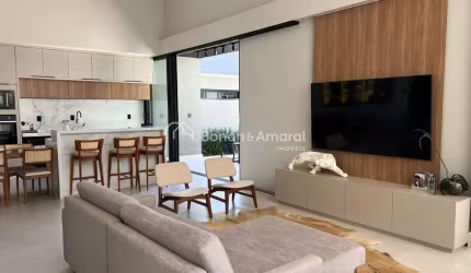 Casa em condomínio fechado com 3 quartos à venda na Rua Izolino Clemente Duarte, 650, Jardim America, Paulínia, 230 m2 por R$ 2.230.000