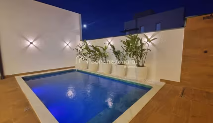 Casa térrea à venda com 03 Suítes no Condomínio Santorini em Paulínia, bairro parque brasil 500- SP
